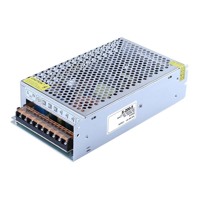 S-200-5 200W 5V 40A Laserausrüstung Power Schaltnetzteil 1Stk von UJHANXAT