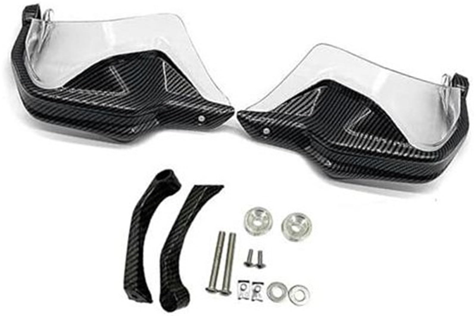 Motorrad Handschutz Schild Handschutz Handschutz Verlängerungen Schutz Windschutzscheibe Motorrad Zubehör, for BMW, S1000XR 2014-2021 Motorrad-Windschutzscheiben-Handschutz(Black 6) von UJMOK