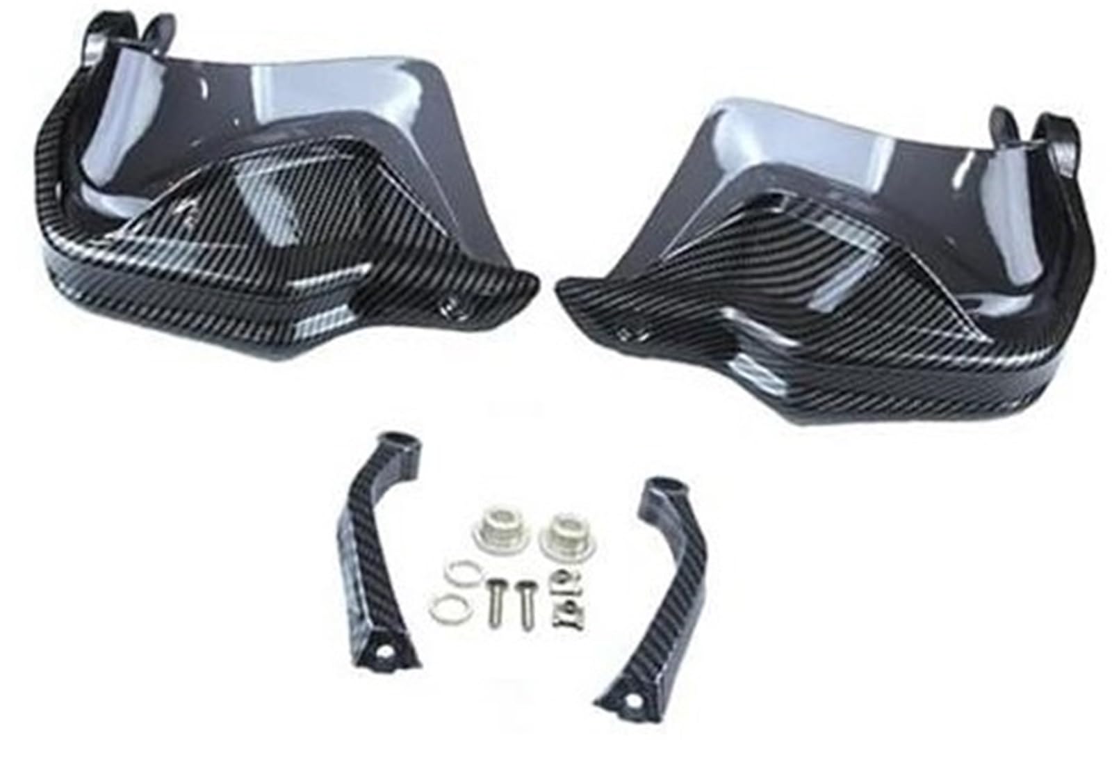 Motorrad-Handschutzschild, 1 Paar, for BMW, F750GS 2018-2023 F800GS Adventure 2013-2020 Motorrad-Handprotektoren Schildschutz Windschutzscheibe Handwindschutz Motorrad-Windschutzscheiben-Handschutz(BL von UJMOK