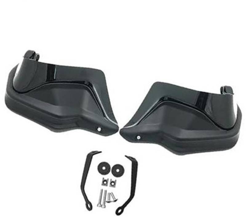 Motorrad-Handschutzschild, Motorradzubehör Handschützer Lenkerschutzschild, for TRK702 TRK702X 2022 2023 Motorrad-Windschutzscheiben-Handschutz(Black 5) von UJMOK