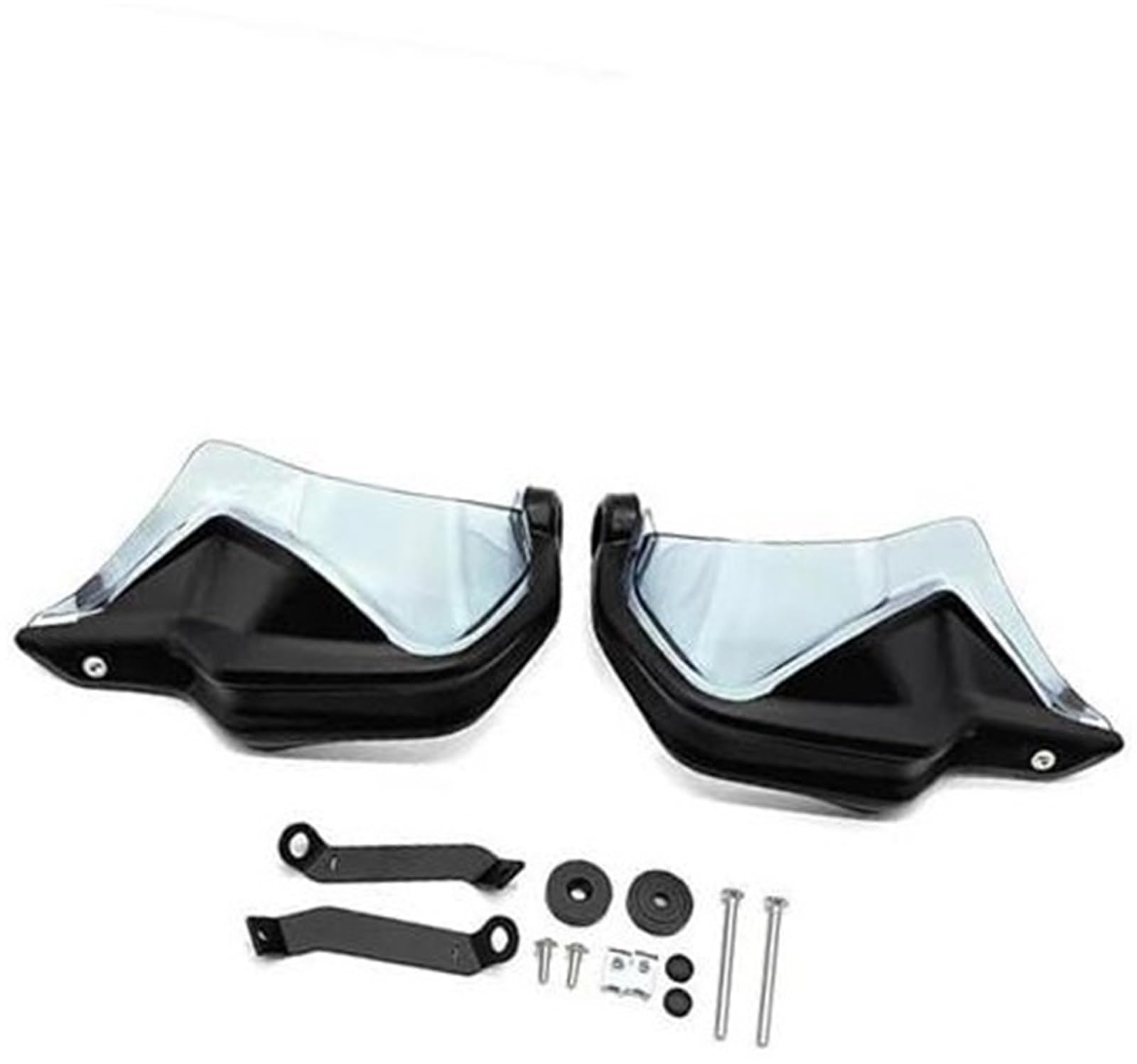 Motorrad-Handschutzschild, Motorradzubehör Handschutzschild Handschutzschutz, for NC750S 2016 2017 NC700 X 2012 2013 Motorrad-Windschutzscheiben-Handschutz(Black 7) von UJMOK