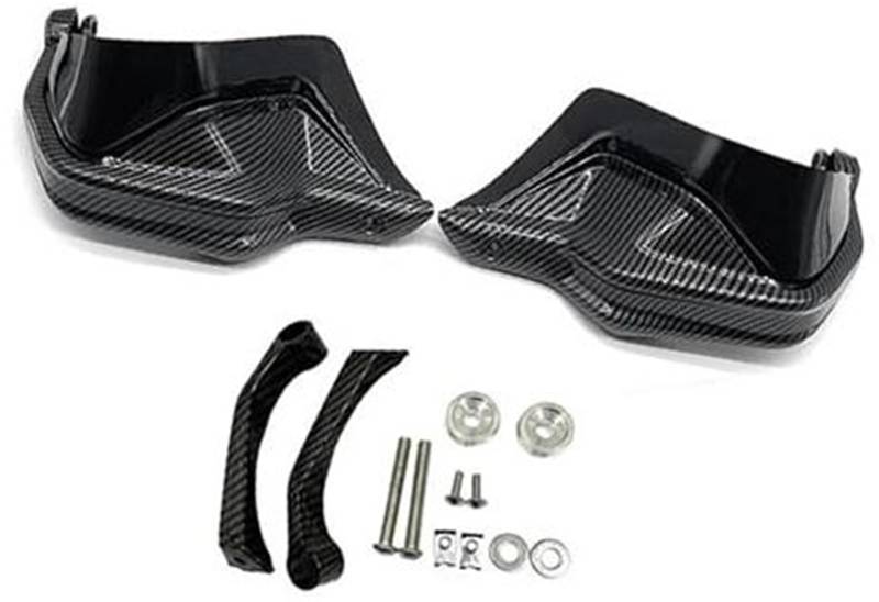 Motorrad-Handschutzschild, for BMW, R1250GS LC R1250GS LC ADV 2018 2019 2020 2021 Handschutzschild Handschutzschutz Windschutzscheibe Motorrad-Windschutzscheiben-Handschutz(Black 5) von UJMOK