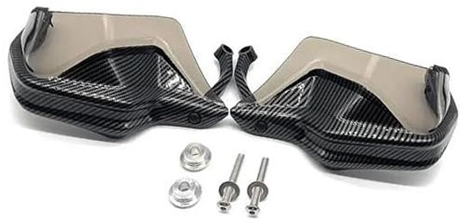 Motorrad-Handschutzschild, for BMW S1000XR 2013-2021 F900R F900XR 2019-2023 Motorrad-Handschutz Handschutz Schutzfolie Windschutzscheibe Carbon Look Motorrad-Windschutzscheiben-Handschutz(Black 13) von UJMOK