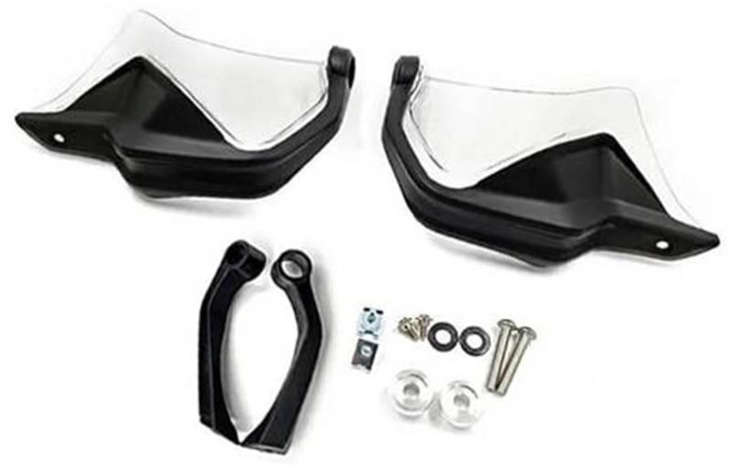 Motorrad-Handschutzschild, for BMW S1000XR 2013-2021 F900R F900XR 2019-2023 Motorrad-Handschutz Handschutz Schutzfolie Windschutzscheibe Carbon Look Motorrad-Windschutzscheiben-Handschutz(Black 2) von UJMOK