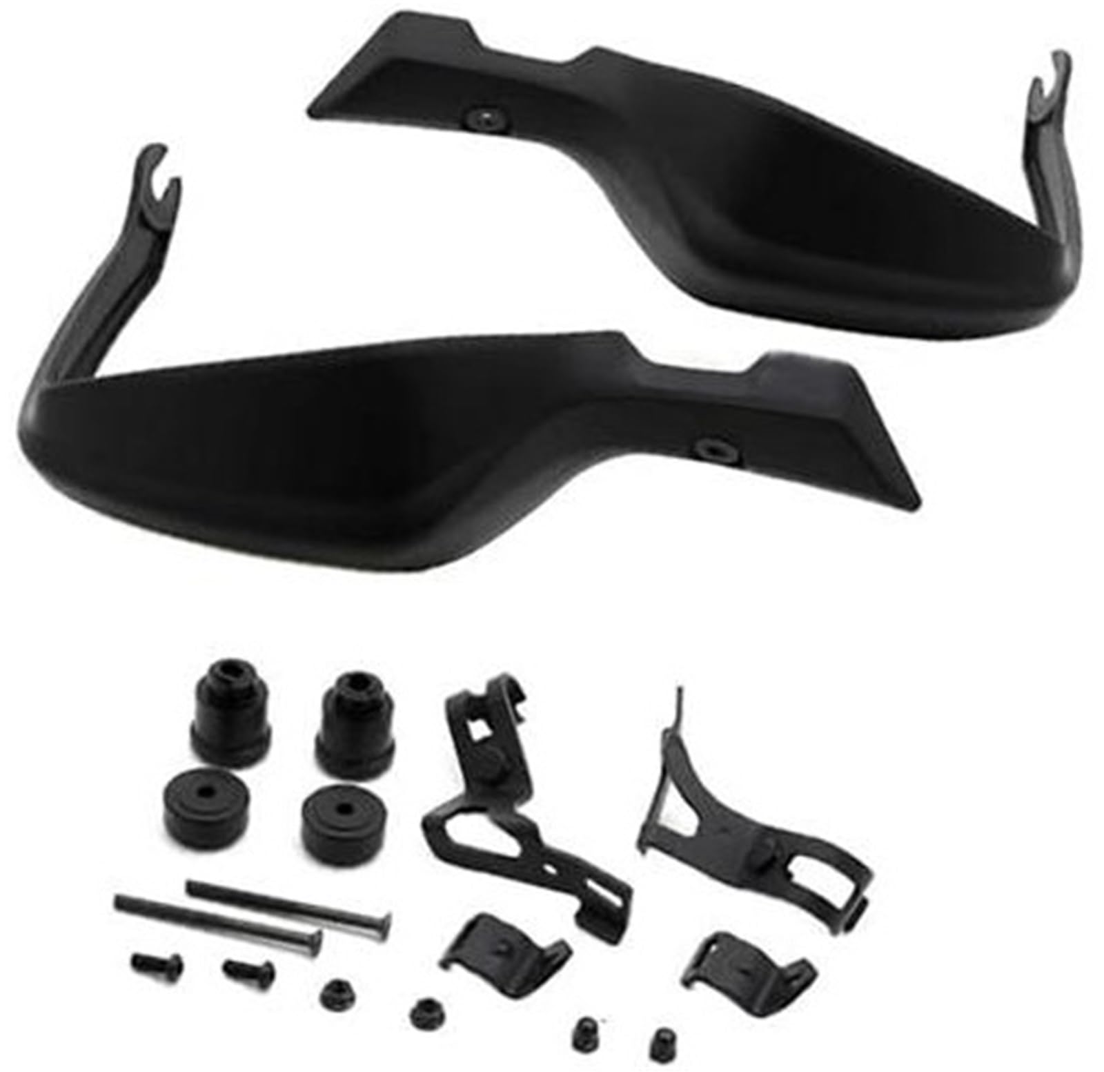 Motorrad-Handschutzschild, for NC700X NC750X NC750X 2012-2020 Handschutz-Kit Handschutzschutz Motorradzubehör Motorrad-Windschutzscheiben-Handschutz(Black Complete) von UJMOK