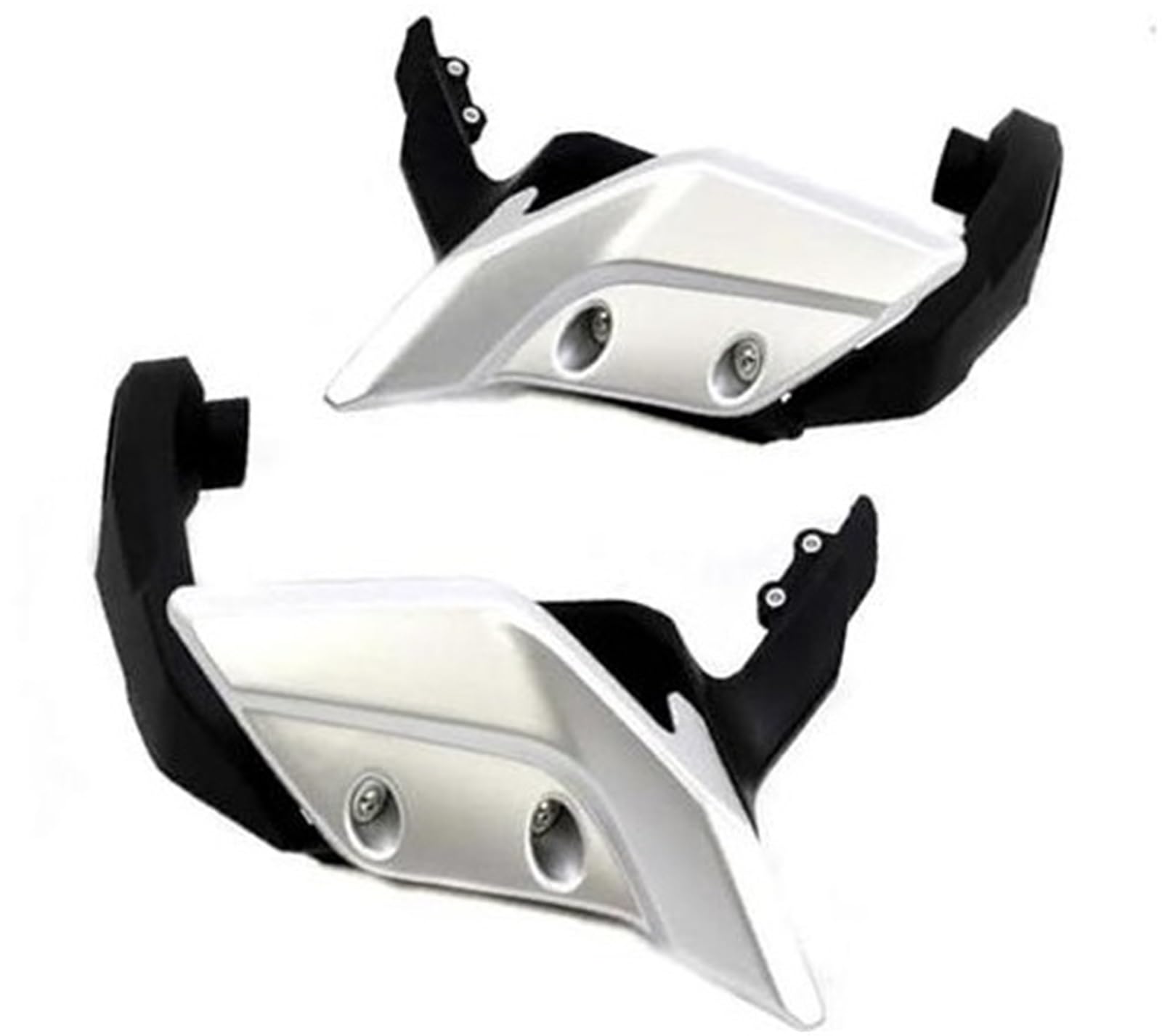 Motorrad-Handschutzschild 1 Paar, for MT-09, for Tracer 2014 2015 2016 2017 2018 Handschutz Motorrad-Handschützer Lenkerschützer Motorrad-Windschutzscheiben-Handschutz(Black 8) von UJMOK