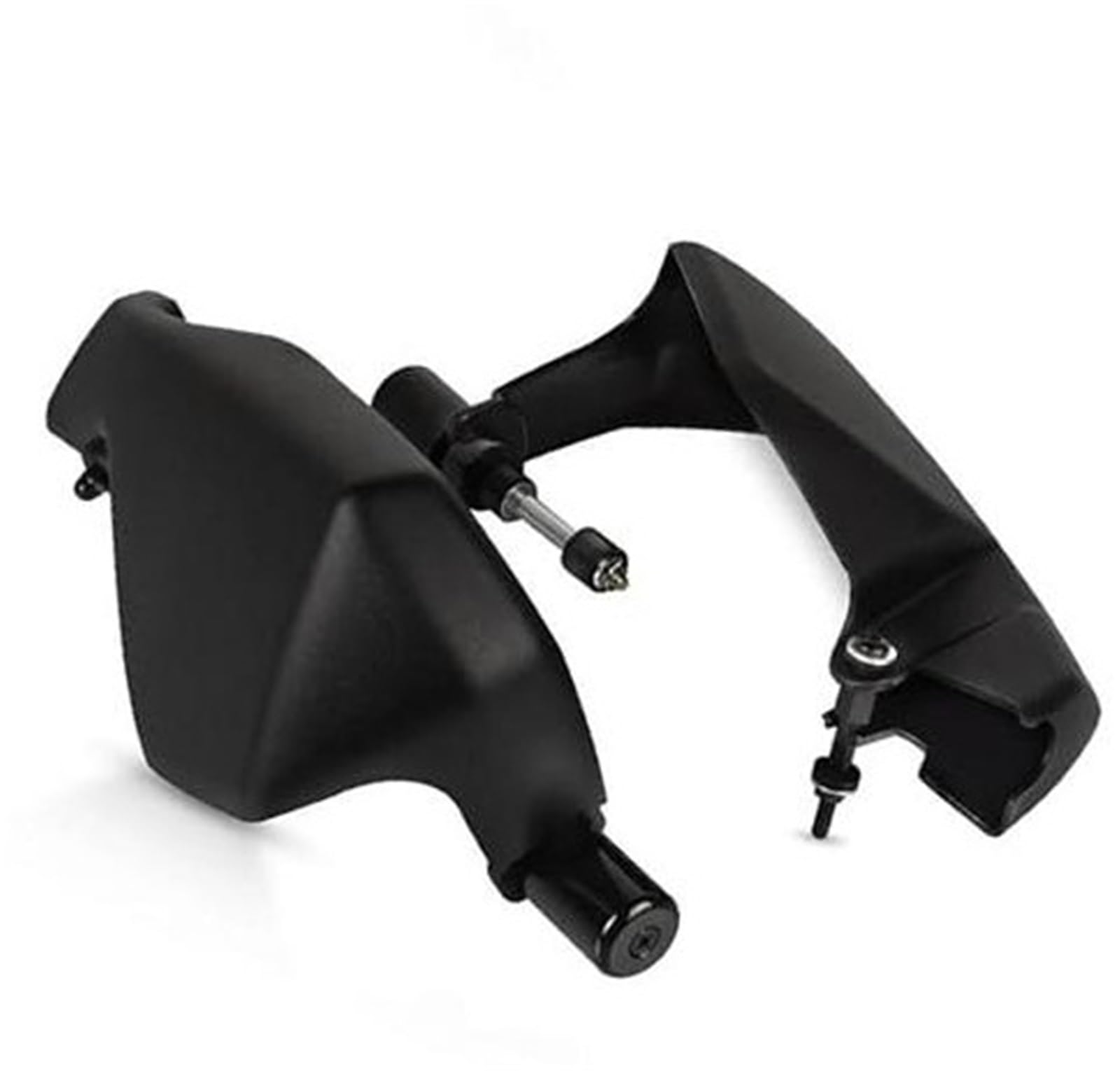 Motorrad-Handschutzschild Handschutz Handschutz Schutz Windschutzscheibe, for VStrom 650/XT DL650/XT 2004-2023 Motorradzubehör Motorrad-Windschutzscheiben-Handschutz(Black 1 Set) von UJMOK