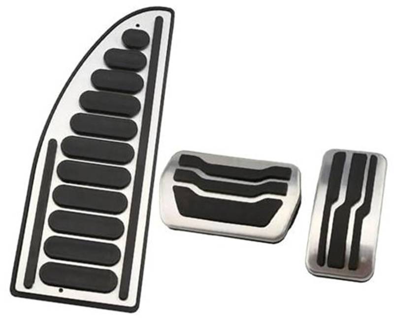 Pedalauflage, for Focus, 3 MK3, for III 2012-2018 Teile Auto Auto Gaspedale Bremspedalsatz Abdeckungen Kupplungsauflage Fußpedalabdeckung Autotürverkleidungsabdeckung(BLACK AT With Rest) von UJMOK