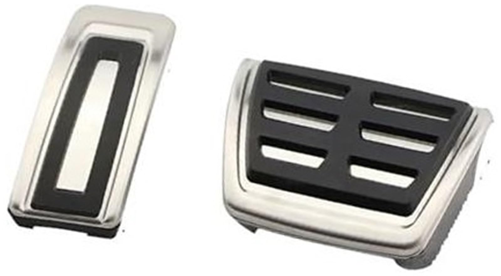 Pedalauflage, for Skoda, for Octavia, for 5E, for Rapid Parts Autopedale Fußkraftstoffbremskupplungsdeckel Autotürverkleidungsabdeckung(BLACK AT 2 Pieces) von UJMOK