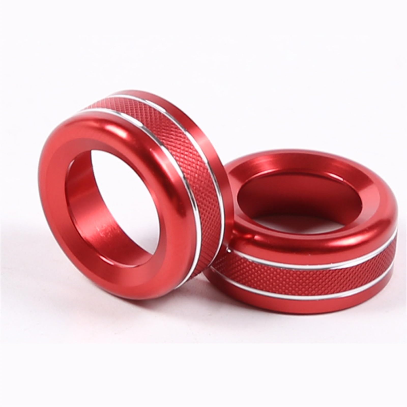 for Toyota, 86, for Subaru, BRZ 2022 Aluminiumlegierung Auto Media Lautstärkeregler Ring Abdeckung Trim Aufkleber Auto Zubehör Bedienknopf-Abdeckring(Red) von UJMOK