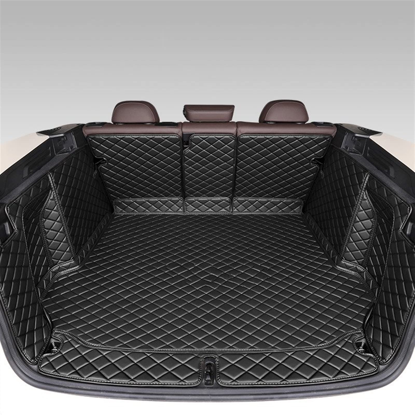 Sauber und komfortabel Maßgeschneiderte Leder-KofferraummattenCargo Liner Zubehör Wasserdicht Und rutschfest Für Peugeot 2008 P24 2020(6) von UJNHEQ