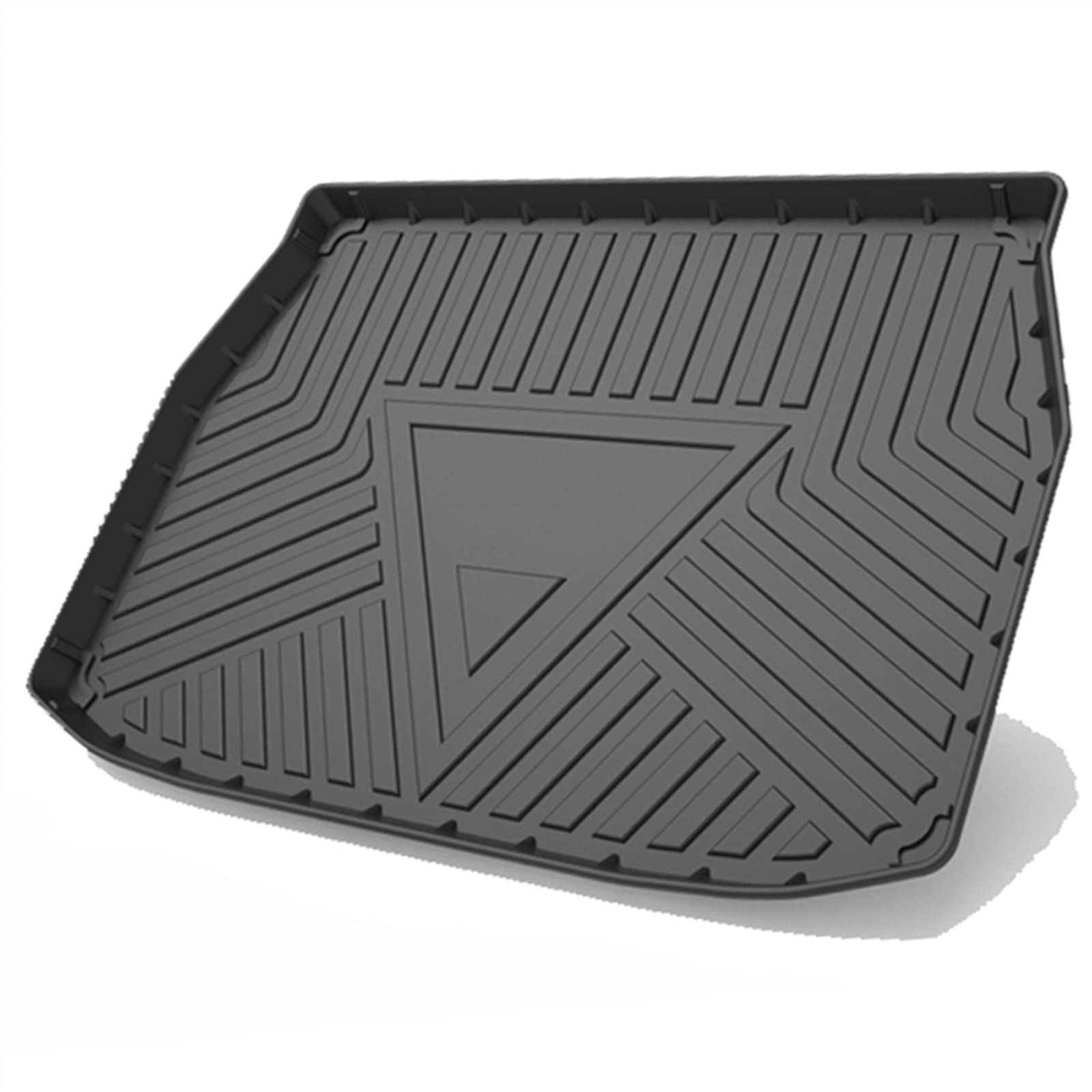 Sauber und komfortabel TPO Trunk Cargo Liner Bodenmatte - All Weather Protection Carpet Zubehör Für Toyota CHR XA10 2017-2022 von UJNHEQ