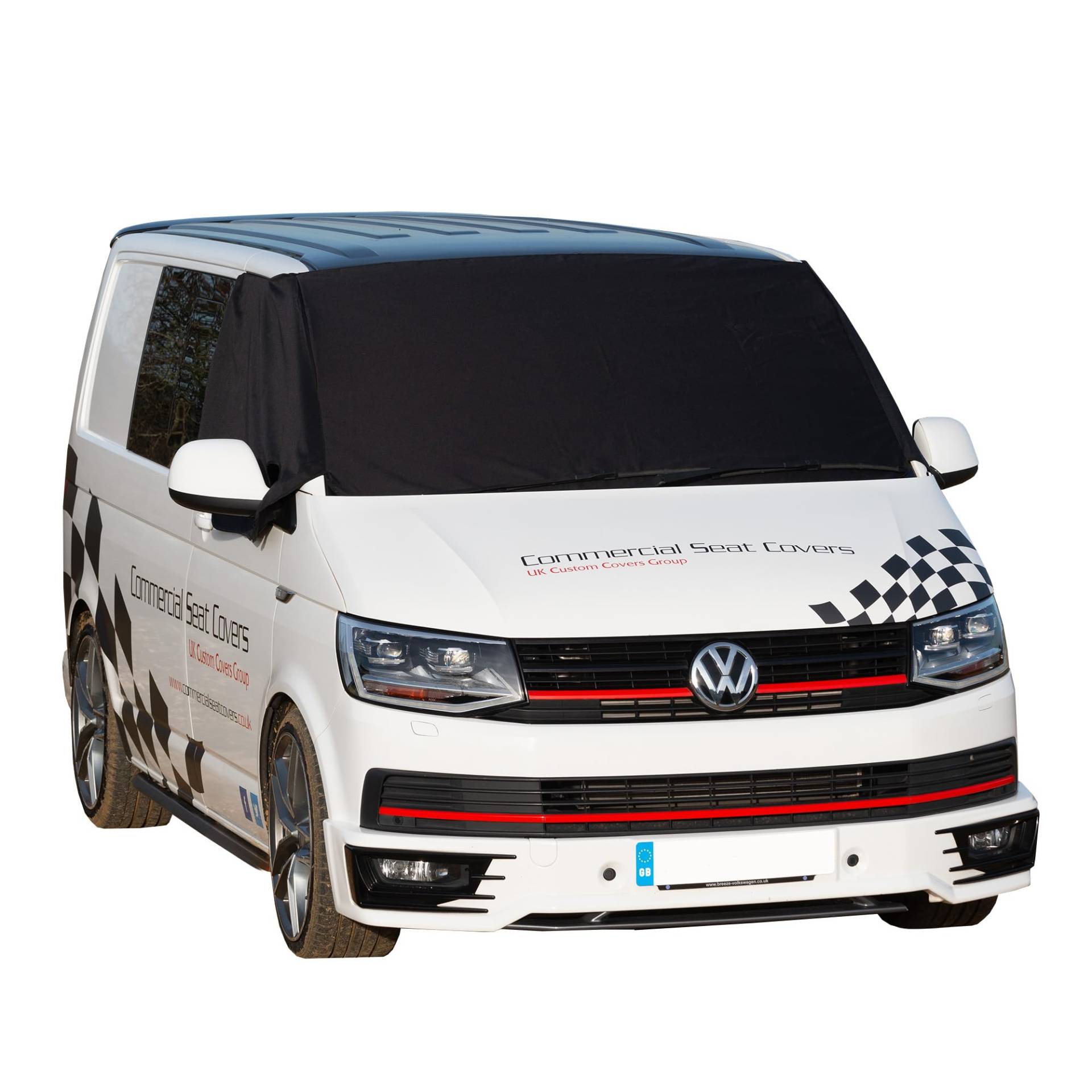 UK Custom Covers Frontscheibe mit Augen für VW T6 Caravelle (ab 2015) von UK Custom Covers