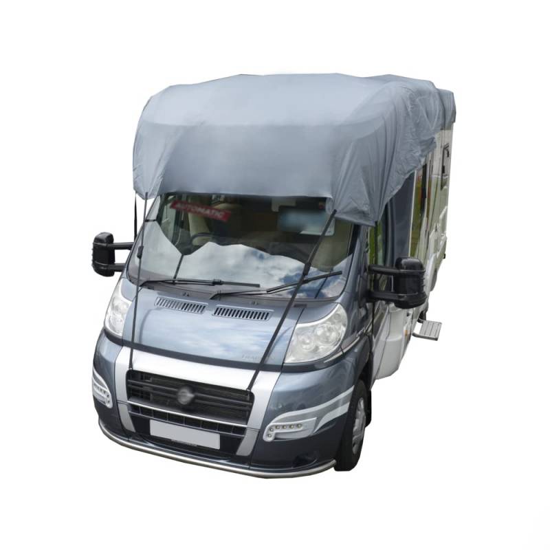 UK Custom Covers MOTORHOMETOPCOVER Wohnmobil-Dachabdeckung, wasserdicht, strapazierfähig (grau, 7–7,5 m) von UK Custom Covers