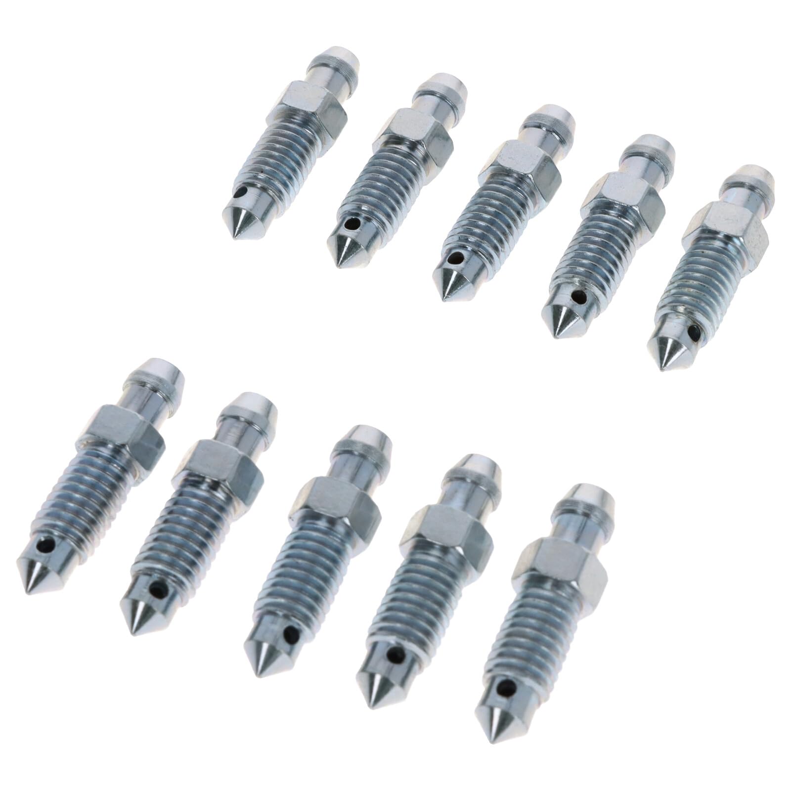 10x Bremssattel Entlüfterschraube Entlüftungsventile M8x1.25x33 mm SW9 von UK-Motors