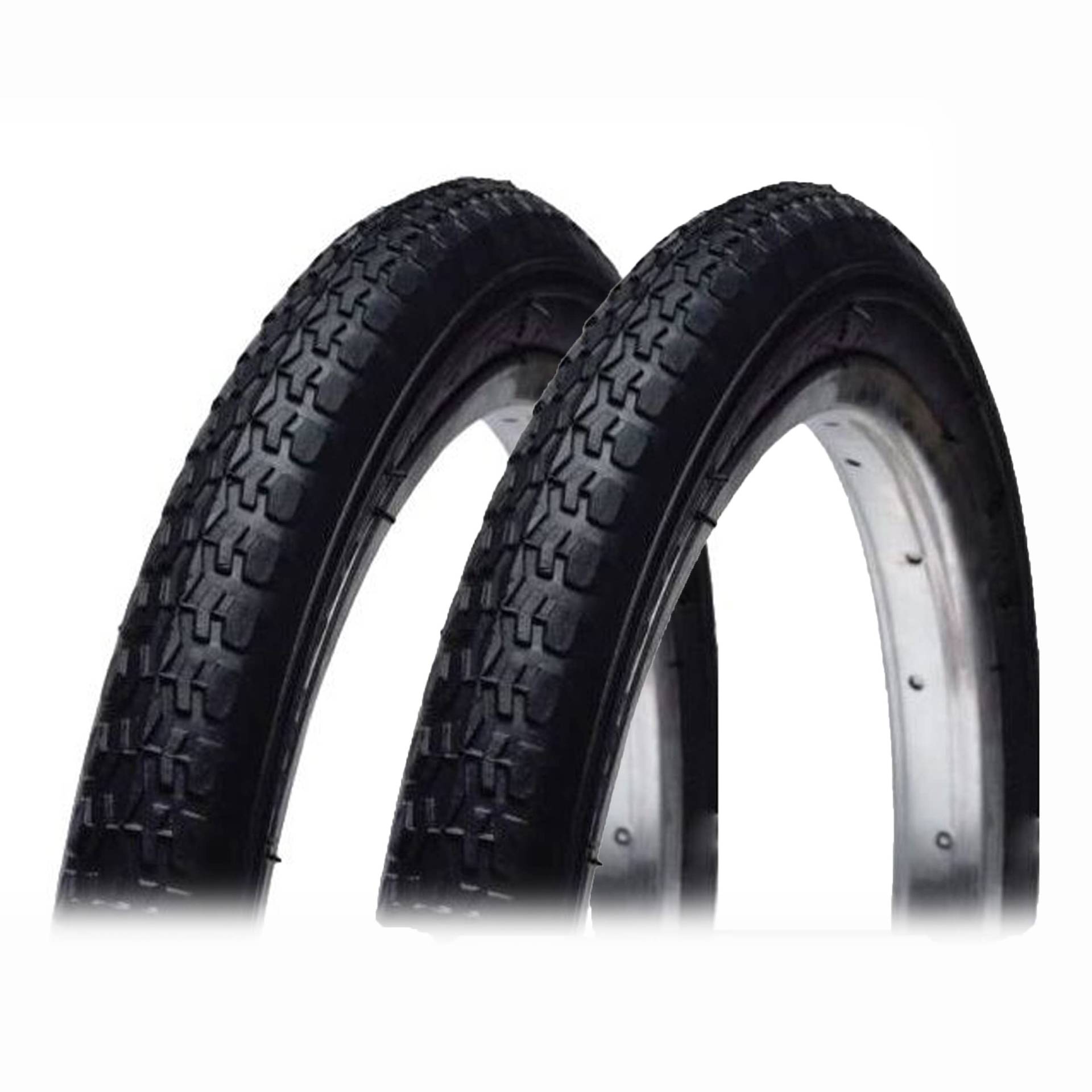 2X Fahrradreifen 16 Zoll Reifen (16 x 1.75) M122 Bike tire Mantel ohne Schlauch und Felge von UK-Motors