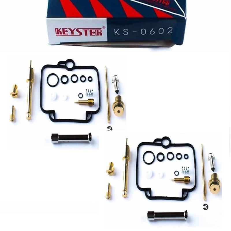 2X Keyster KS-0602 Vergaser Reparatursatz für Suzuki GS500 1989-2000 GM51B GS 500 von UK-Motors