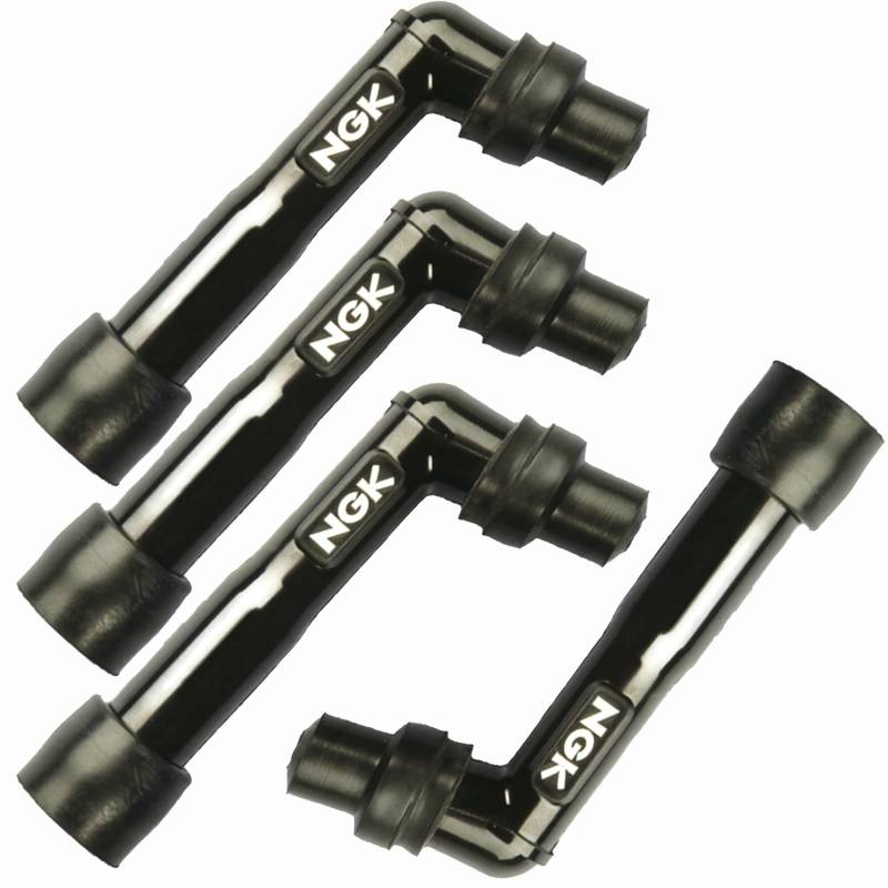 4X NGK Zündkerzenstecker XD05F 8072 10-12mm M4 für Honda Kawasaki Suzuki Yamaha von UK-Motors