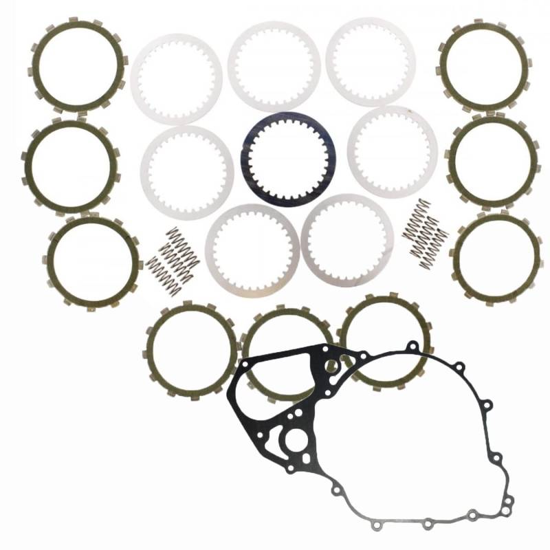 Kupplung für BMW F 650 GS F 700 GS F 800 R S ST GS EBC SRK130 Satz verstärkt + Kupplungsdeckeldichtung von UK-Motors