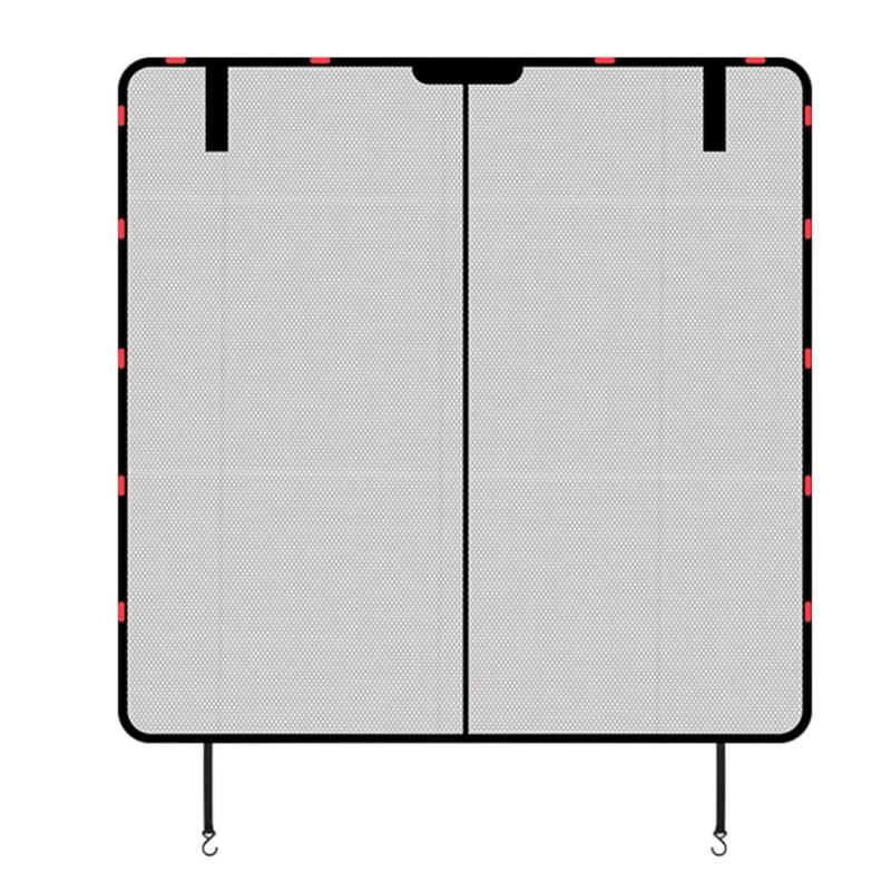 Auto Sonnenschutz, Innenraum Windschutzscheibe, Auto Mesh Sonnenschutz, Auto Living, Belüftung Mesh Trunk Heckklappenabdeckung, Atmungsaktive Fahrausrüstung, Markise Sonnenschutz Auto Camping Netz für von UKALOU