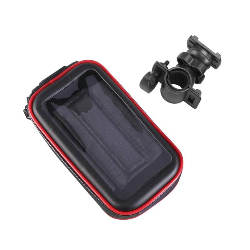 UKCOCO wasserdichte Tasche Bike Phone Holder Bike handyhalterung handyhalter für fahrradlenker handyhalterung für fahrradlenker Gepäck Reisetasche Aufbewahrungstaschen Telefonhalter rot von UKCOCO