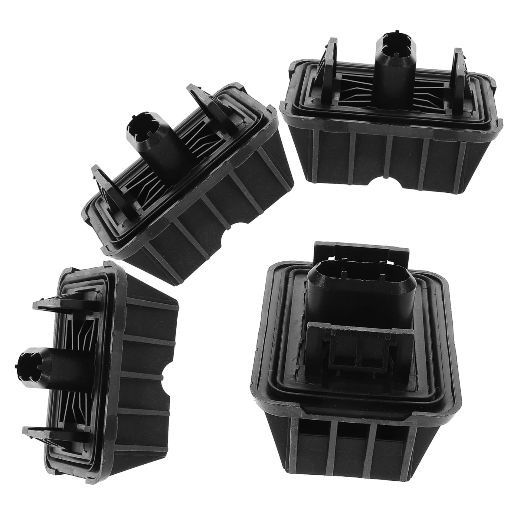 4 Stück Jack-gummiauflage Hebebühnen-Pads Stützpolster Für Wagenheber Pinch Weld Jack Pad Auflage Heben Jack-Pucks Bodenheberauflage Hebepolster Jack-pad Kreis-Lift-pad Black ULTECHNOVO von ULTECHNOVO