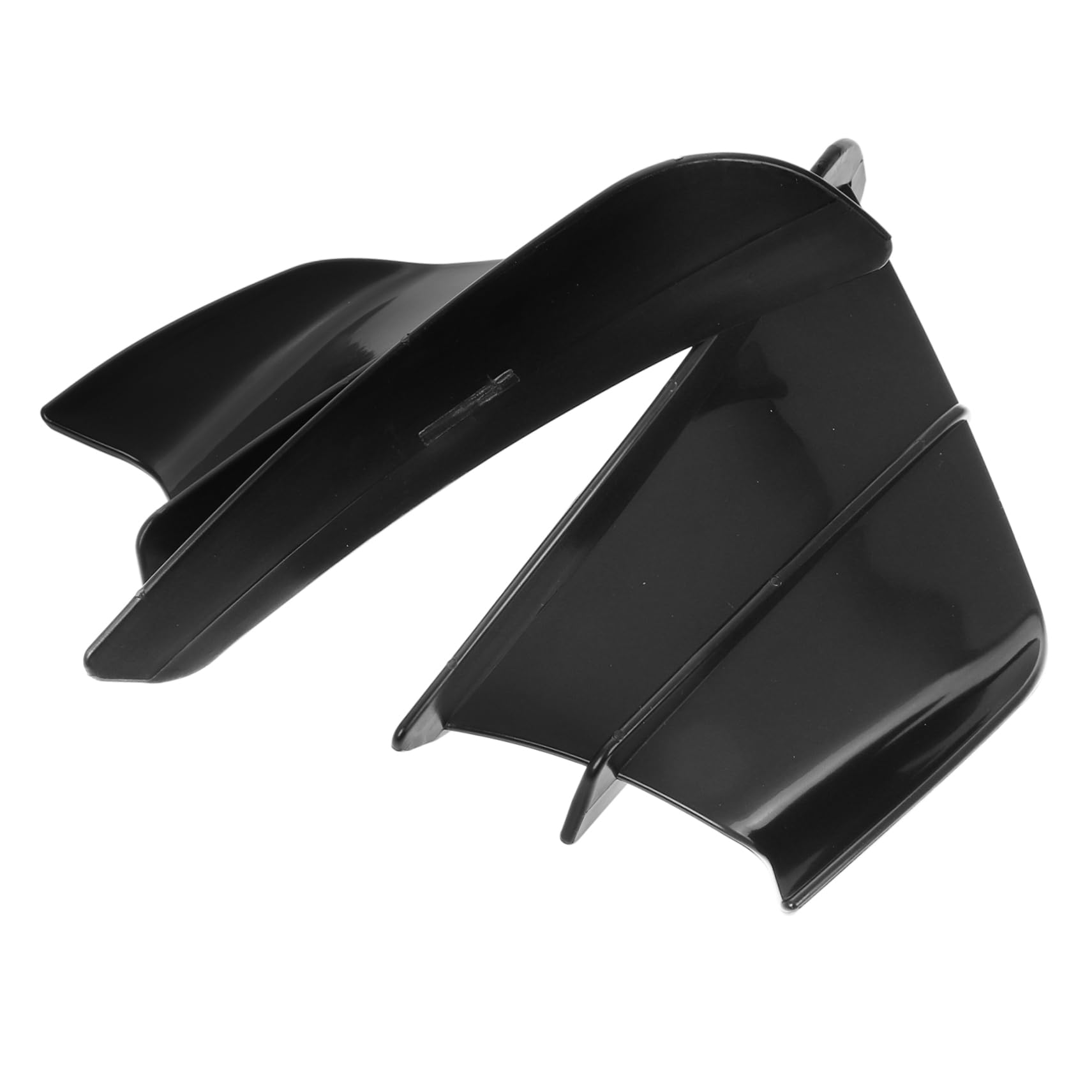 ULTECHNOVO 1 Paar reparierter Flügel Universeller aerodynamischer Spoilerflügel -Winglet Modifizierter Motorradflügel vorne links Winglet für Motorradverkleidungen Plastik Black von ULTECHNOVO