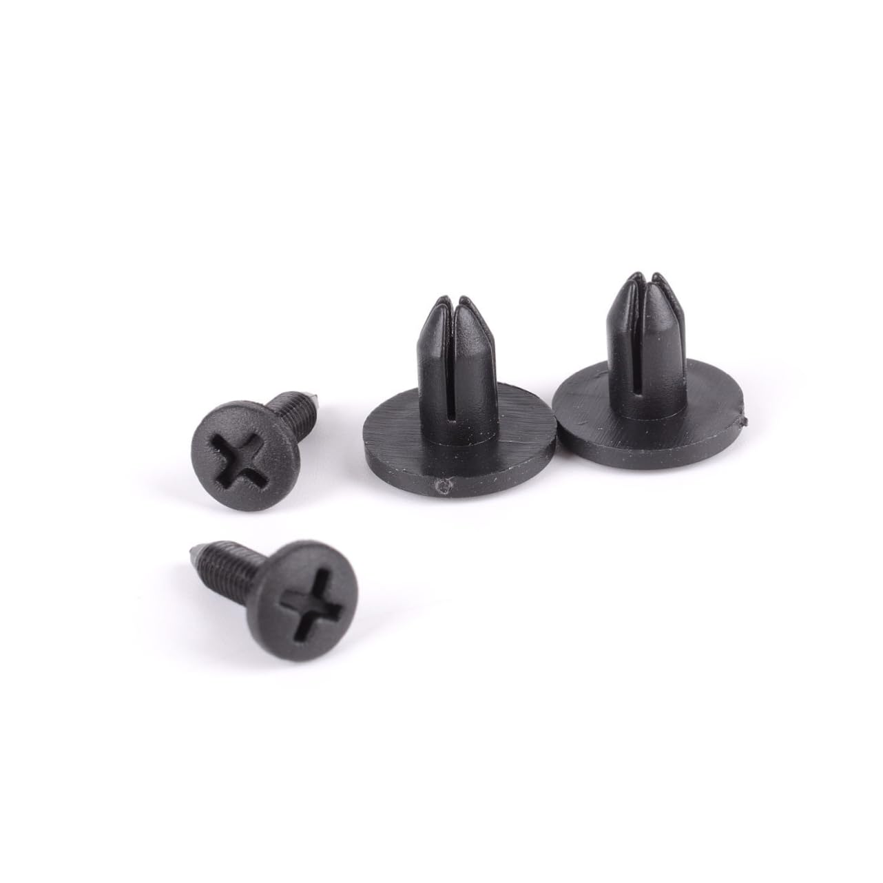 ULTECHNOVO 100st Stoßstangenclips Körper Stoßstange Nietenklammer Auto-stoßstangen-Clips Schnalle Stoßstangenschutz Clips Drücken Befestigungselemente Für Autostoßstangen Halter Black von ULTECHNOVO