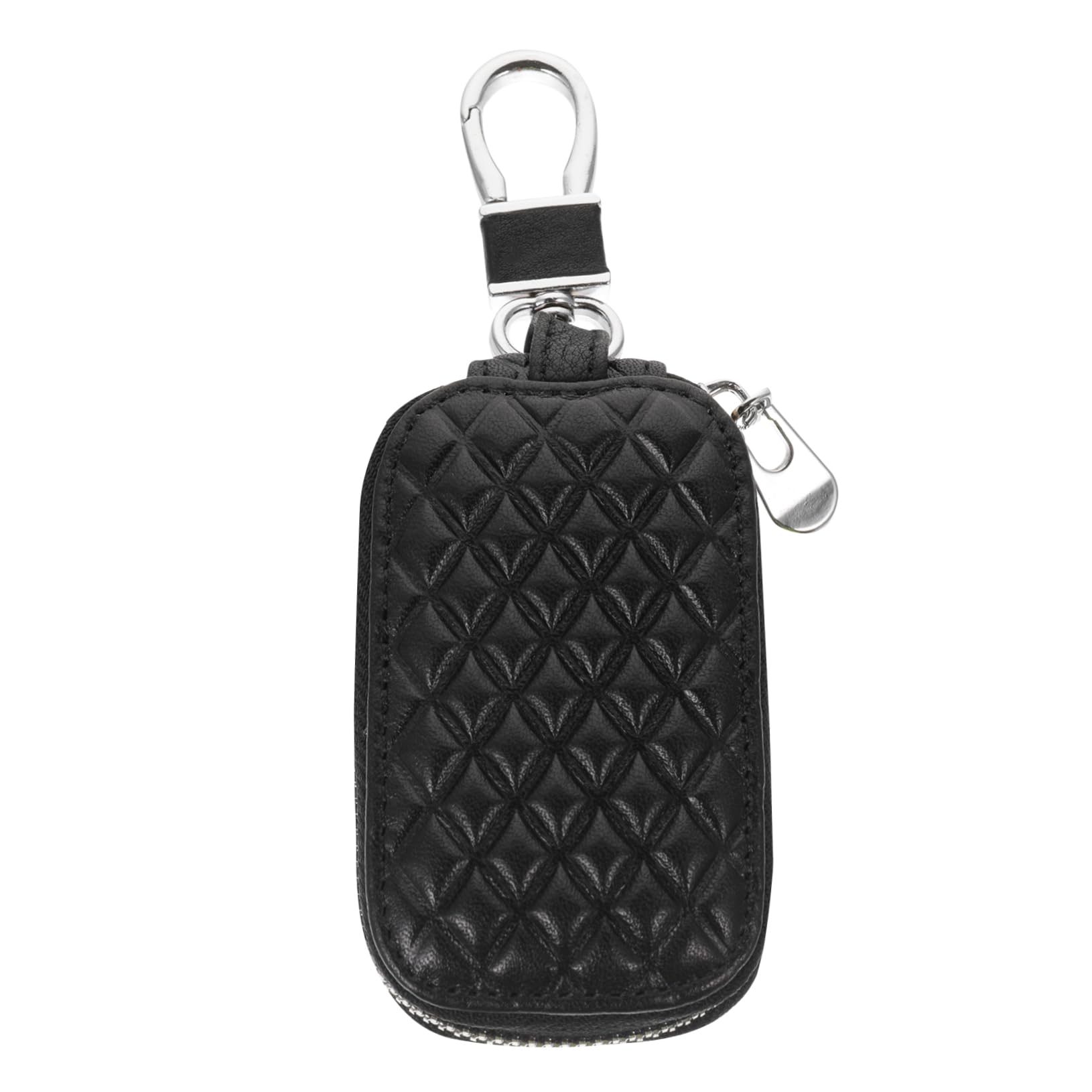 ULTECHNOVO 3 STK Schutzhülle Auto-fernbedienungstasche Auto-schlüsselanhänger-Tasche Fob-Fall Autoschlüsselhülle Schlüsseletui Ferngesteuertes Auto Schlüsselanhänger-etui Black Echtes Leder von ULTECHNOVO