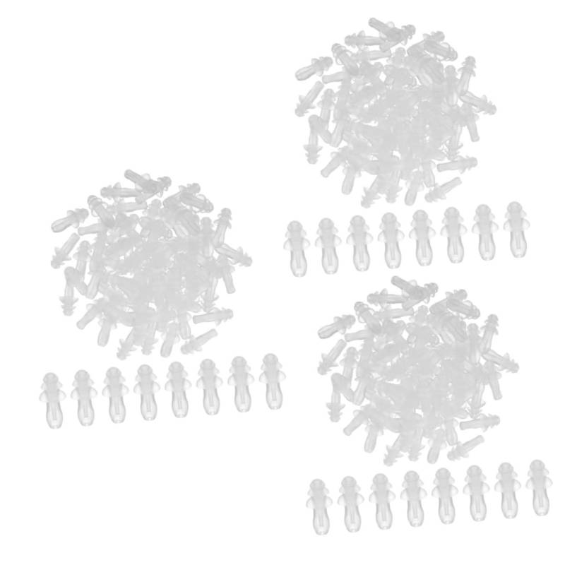 ULTECHNOVO 3 Sätze Ohrstöpsel Ohrhörer Ohrenschmalz Schnarchgeräte Wasserdichte Ohrabdeckungen Gehörschutzstöpsel Schützende Tipps Kopfhörer Für Konzerte Kieselgel Transparent 50 Paare * 3 von ULTECHNOVO