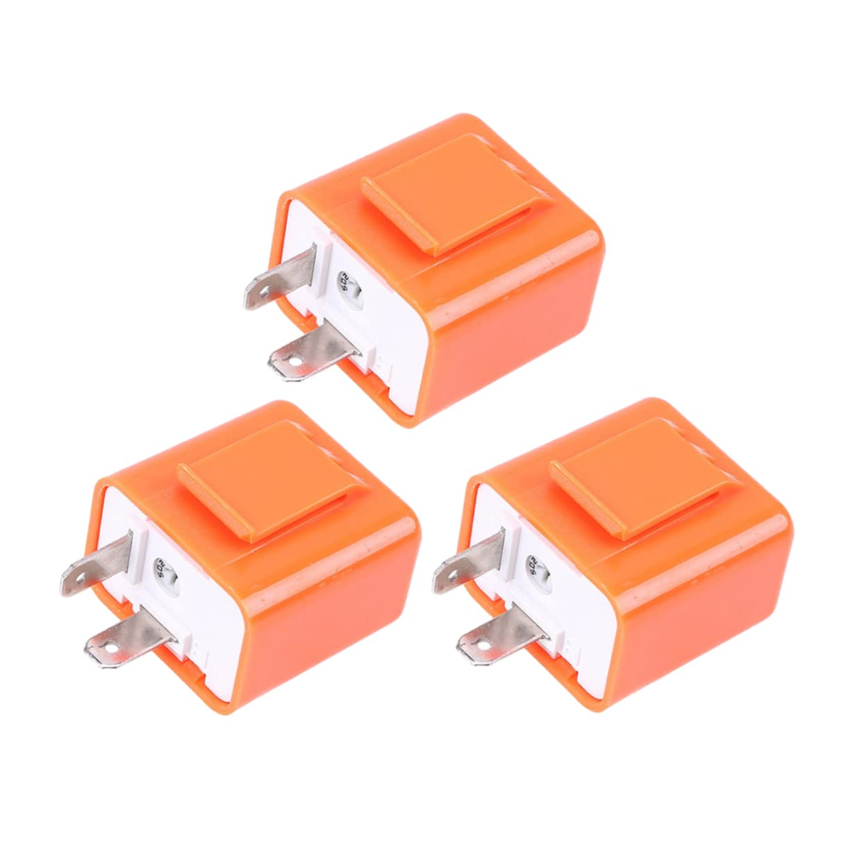 ULTECHNOVO 3st Blinkerrelais Für -blitzlichter Blinker Blinker Elektronisches Blinkrelais Blinker Kontrollleuchte Blinkrelais -blinkerlicht Orange von ULTECHNOVO