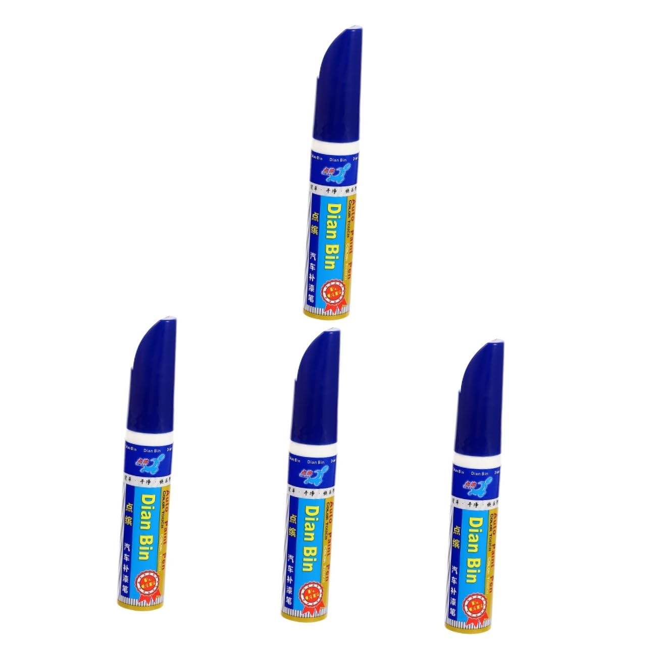 ULTECHNOVO 4 Stück Kratzreparaturstift Fahrzeugkratzstift Felgenfarbe Farbstift Auto Lackstift Lackreparaturstift Werkzeug Stift zum Entfernen von Autokratzern Lackstift für Autolacke flüssig von ULTECHNOVO