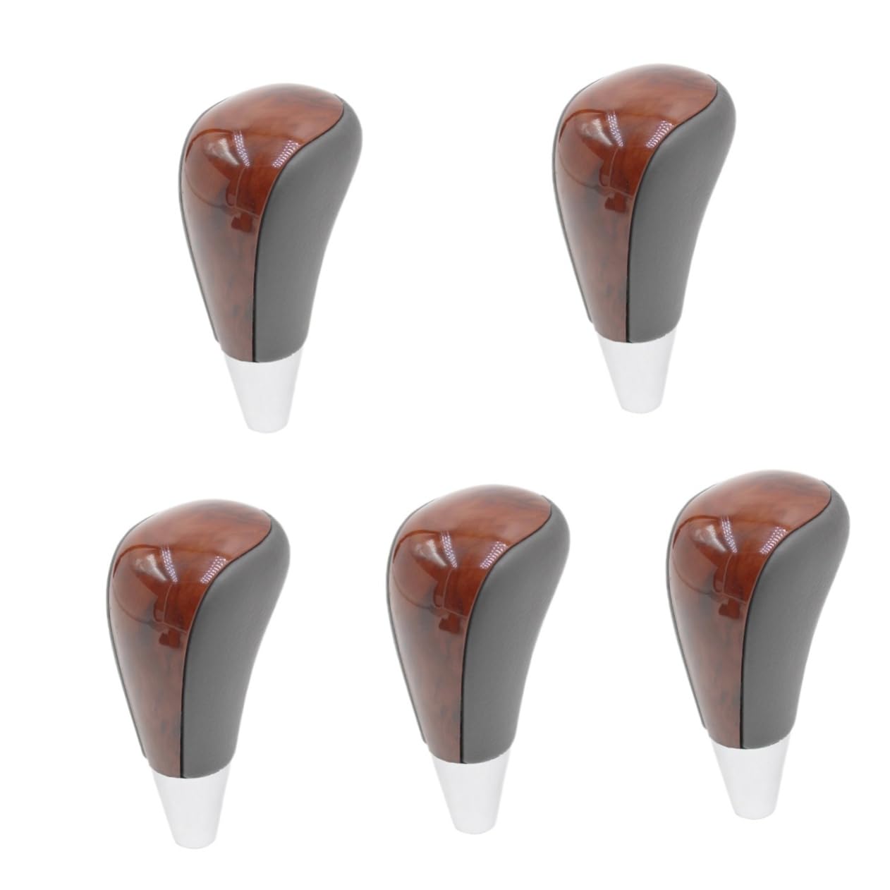 ULTECHNOVO 5St Schalt Kopf paddel automatische Autoknöpfe Bär Schlüsselanhänger Plüsch Getriebe Schaltknauf Shifter knob Auto Innenraum Schaltknauf des Schalthebels Auto schaltknauf Abs Grey von ULTECHNOVO