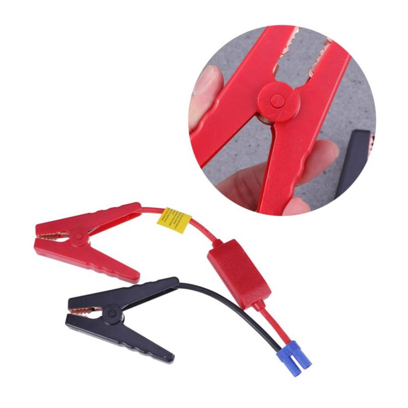 ULTECHNOVO Auto-Notstart-Stromkabelklemme Schutzclip Akku-Clip gewöhnliche Kabelklemme autobatterie ladegeräte ladegerã¤te fã¼r autobatterien Anti-Reverse-Clip Starthilfe-Clip fürs Auto von ULTECHNOVO