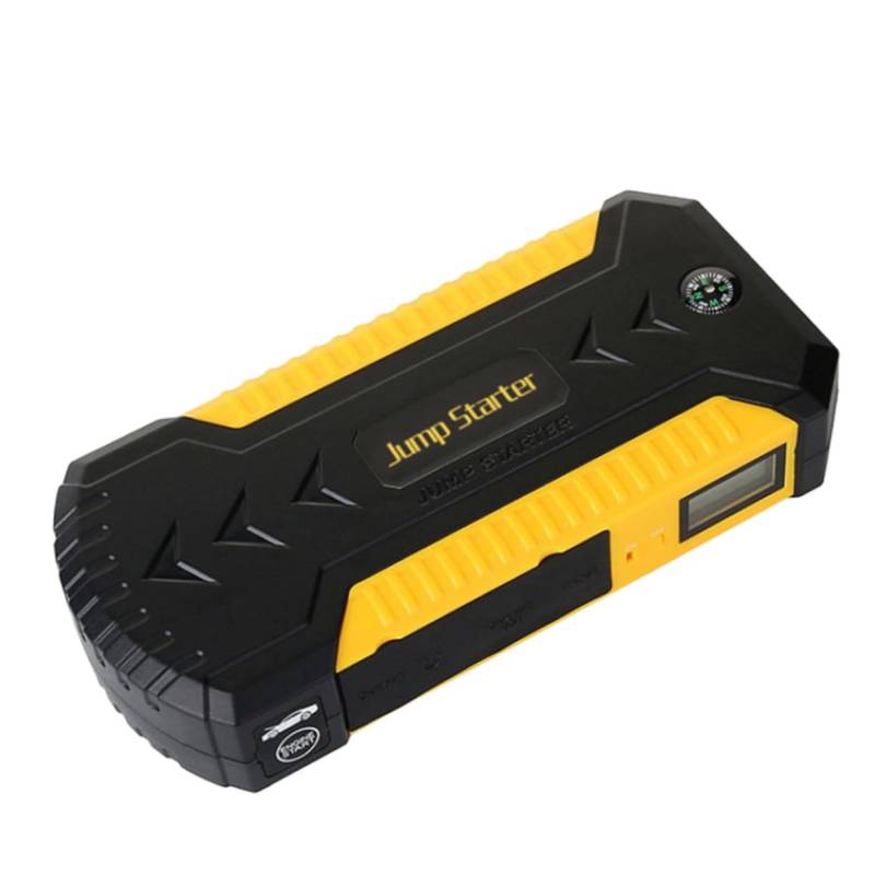 ULTECHNOVO Auto Notstarter Auto Starthilfe Auto Ersatz Batterie Tragbare Autobatterie Auto-Jumper Externes Autoladegerät Black von ULTECHNOVO