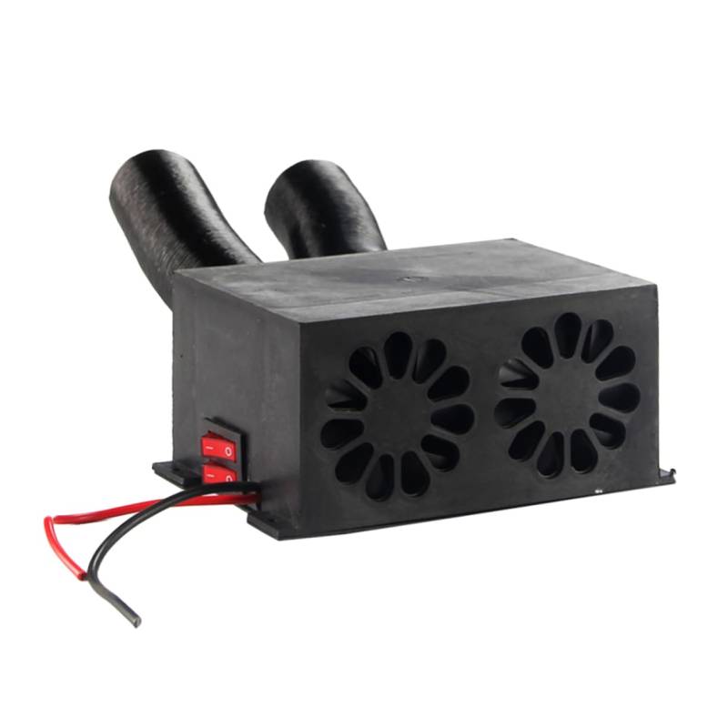 ULTECHNOVO Auto-Windschutzscheiben-Entfroster keramische Heizung Auto-Defroster tragbar Autoheizung auto debeschlag auto defroster auto heizung defroster Black von ULTECHNOVO