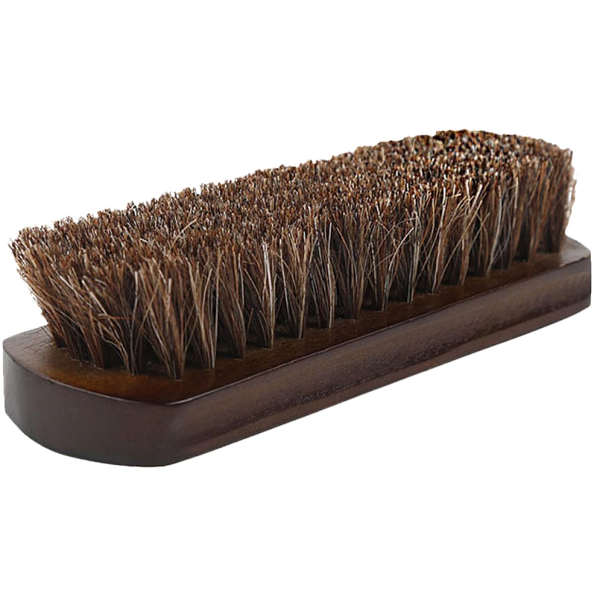 ULTECHNOVO Borsten Reinigungsbürste Schuhputzer Schuhsohlenreiniger Schwarze Schuhcreme Bausatz Fuß reinigungsbürsten Cleaning Brush Reinigungsbürste aus Rosshaar Schuhputzset aus Leder Holz von ULTECHNOVO