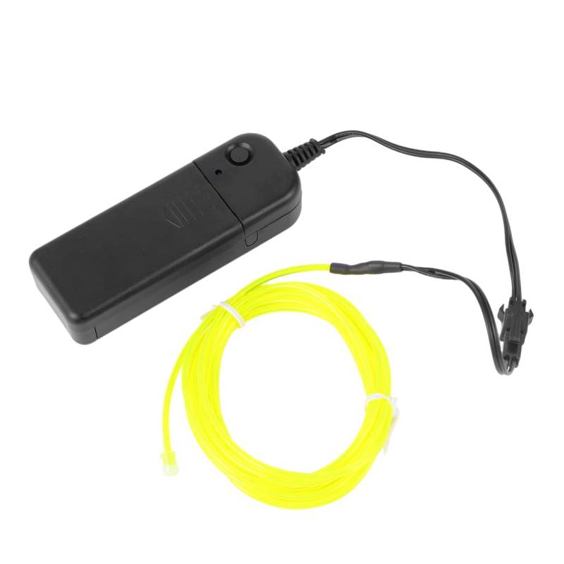 ULTECHNOVO Elwire Leuchtende Linie EL-Kabel-kit Neon-drahtstreifen EL Draht Leuchtendes Seil EL Drahtstreifenrohr Neon Leuchtender Draht Neon-EL-draht-leuchten -Band Outdoor-draht Green von ULTECHNOVO