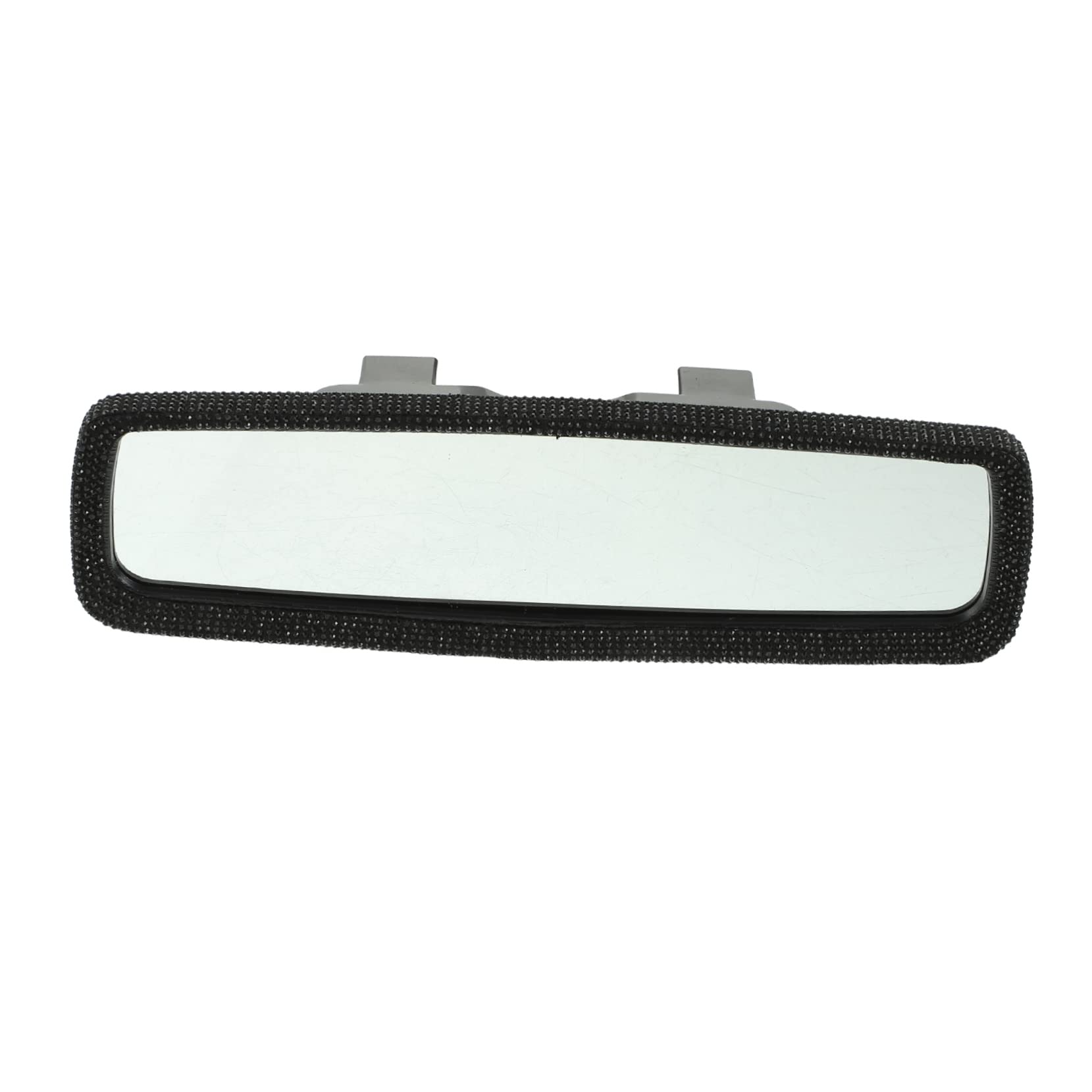 ULTECHNOVO Rückspiegel bling Rückansicht auto innenspiegel bling zubehör Autozubehör für Rückfahrkamera fürs Auto Autospiegel Strass-Autozubehör car mirror car rear view mirror Plastik Black von ULTECHNOVO