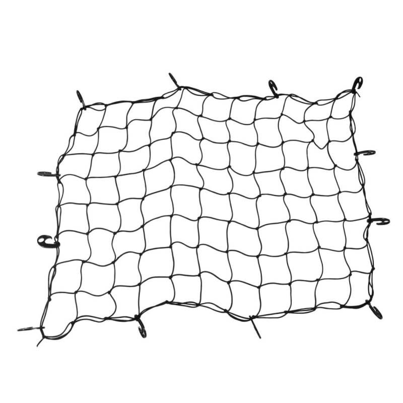 ULTECHNOVO dehnbares Frachtnetz Auto gepäckträger Auto gepäcknetz Dachgepäckträger Auto Gepäcknetz für Auto Gepäckträger für Auto Gepäcknetz Bungee reisebuggy elastisches Frachtnetz Black von ULTECHNOVO