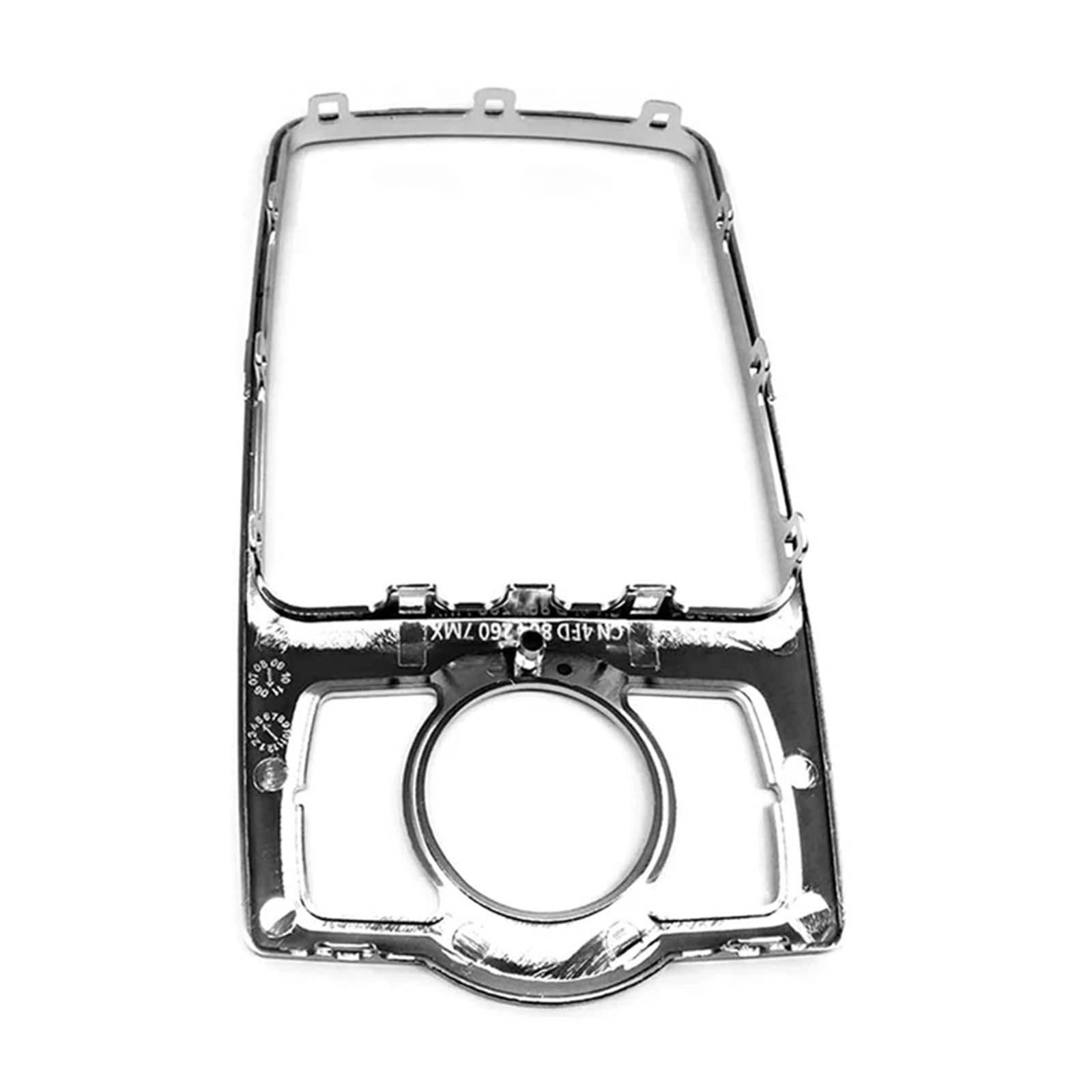 Abdeckung Zentralen Bedienfelds Für A6c6 Für MMI 2005-2012Front Konsole Rahmen Dekoration Lünette Schaltknauf Festen Rahmen Panel Dekorative Helle Rahmen 4F0864260A Zentrale Bedienfeld von UMDJJU