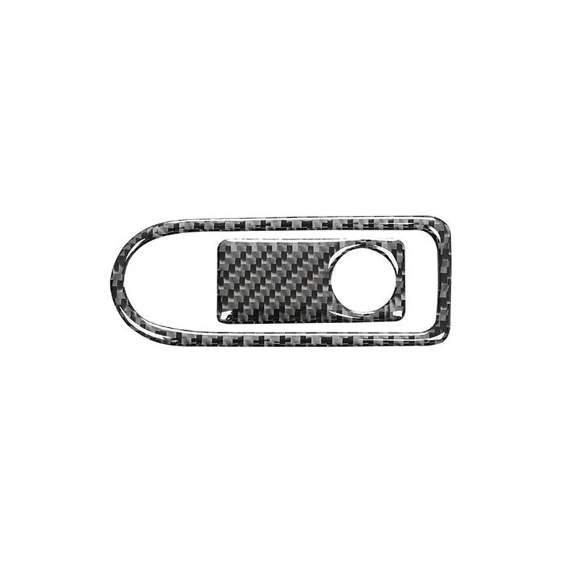 Abdeckung Zentralen Bedienfelds Für Benz C Für Klasse W204 2007-2014 Autozubehör Carbon Fiber Handschuhfach Griff Schalter Knopf Panel Aufkleber Innenverkleidung Zentrale Bedienfeld(Right-Hand Drive) von UMDJJU