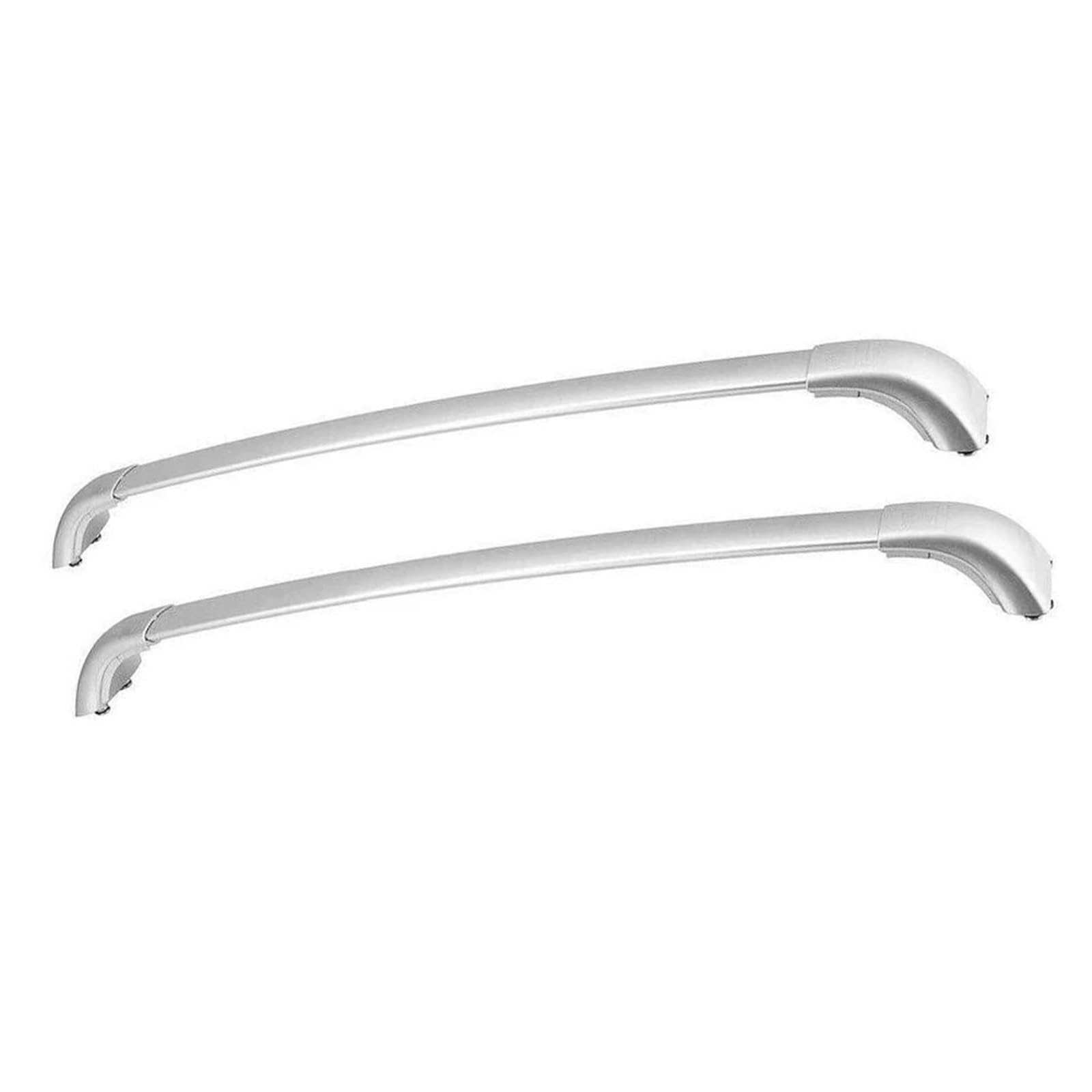 Auto Dachträger Für Toyota Für Grand Für Highlander 2024 2025 2Pcs Silber Querlatte Dachreling Rack Kreuz Bars Gepäck Träger Gepäckablage Auto von UMDJJU