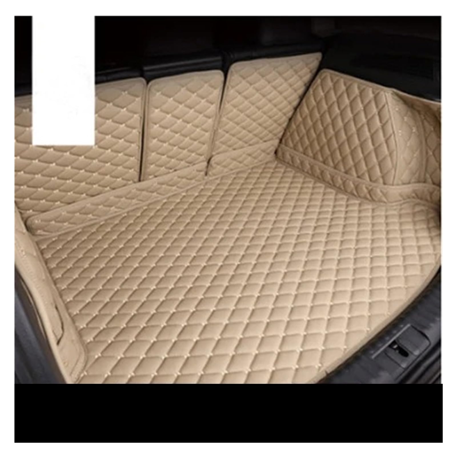 Auto Kofferraummatte Für Benz E Für Class 2017-2021 Hinten Schutz Zubehör Tablett Teppich Schlamm Custom Leder Auto Stamm Matten Auto Kofferraumwanne(A-Beige) von UMDJJU