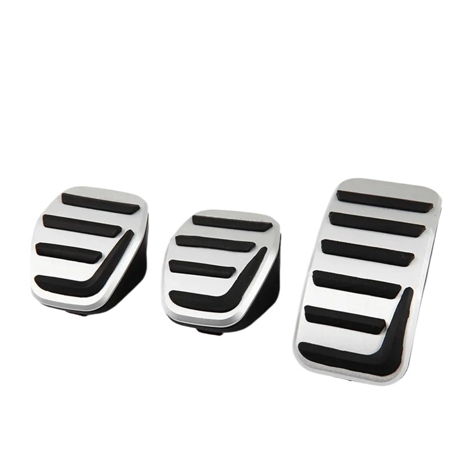 Auto Pedal Abdeckung Für Volvo S40 V40 C30 MT Aluminium Legierung Auto Auto-Styling Zubehör Auto Fußstütze Kupplung Bremse Gas Beschleuniger Auto Pedal Pad Pedalabdeckung Accelerator(3 pcs MT) von UMDJJU