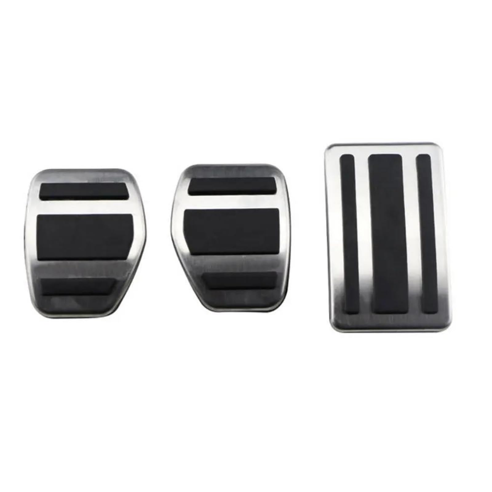 Auto Pedal Für Citroen C6 2006-2012 Edelstahl Auto Fußpedale Gas Beschleuniger Bremse rutschfeste Kein Bohren Pedal Pad Zubehör Auto Bremspedalabdeckung(3 Pcs) von UMDJJU