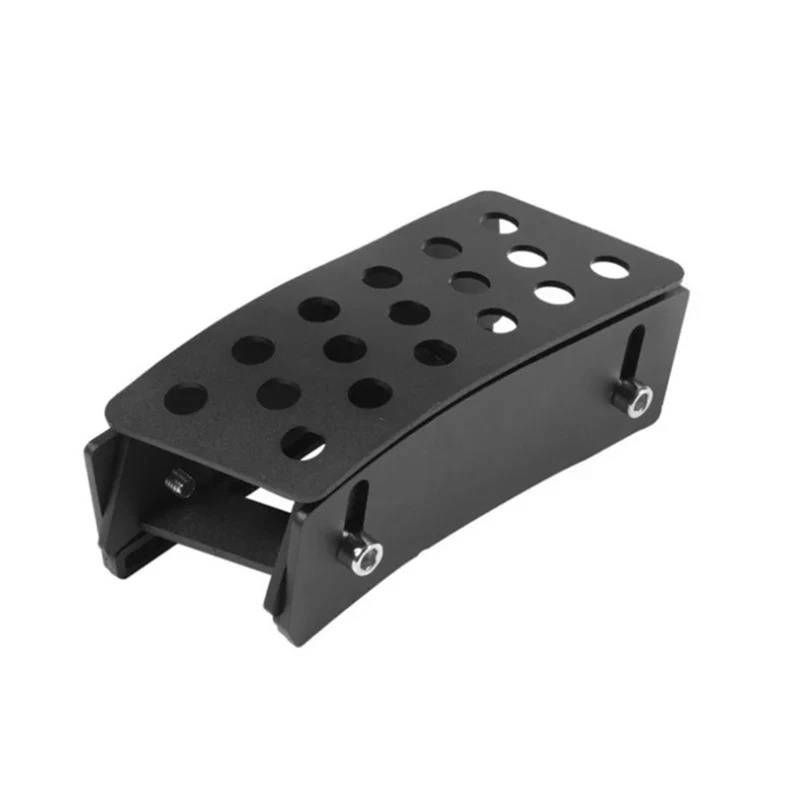 Auto Pedal Für Jeep Für Wrangler JK 2007-2017 Gaspedal Auto Gaspedal Extender Dead Pedal Abdeckung Innen Zubehör Auto Bremspedalabdeckung(Black Gas Pedal) von UMDJJU