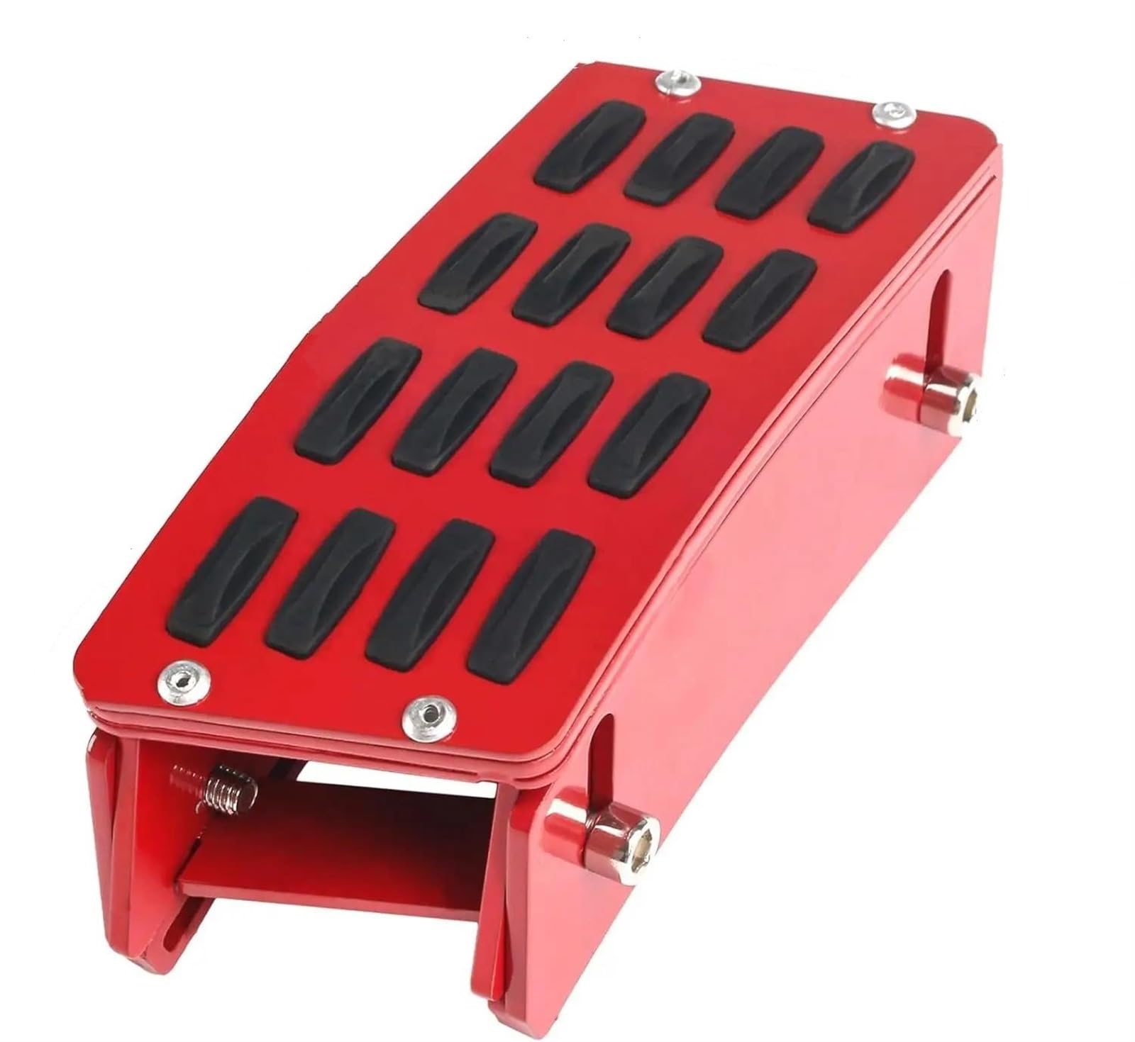 Auto Pedal Für Jeep Für Wrangler JK 2007-2017 Gaspedal Auto Gaspedal Extender Dead Pedal Abdeckung Innen Zubehör Auto Bremspedalabdeckung(Red Gas Pedal) von UMDJJU