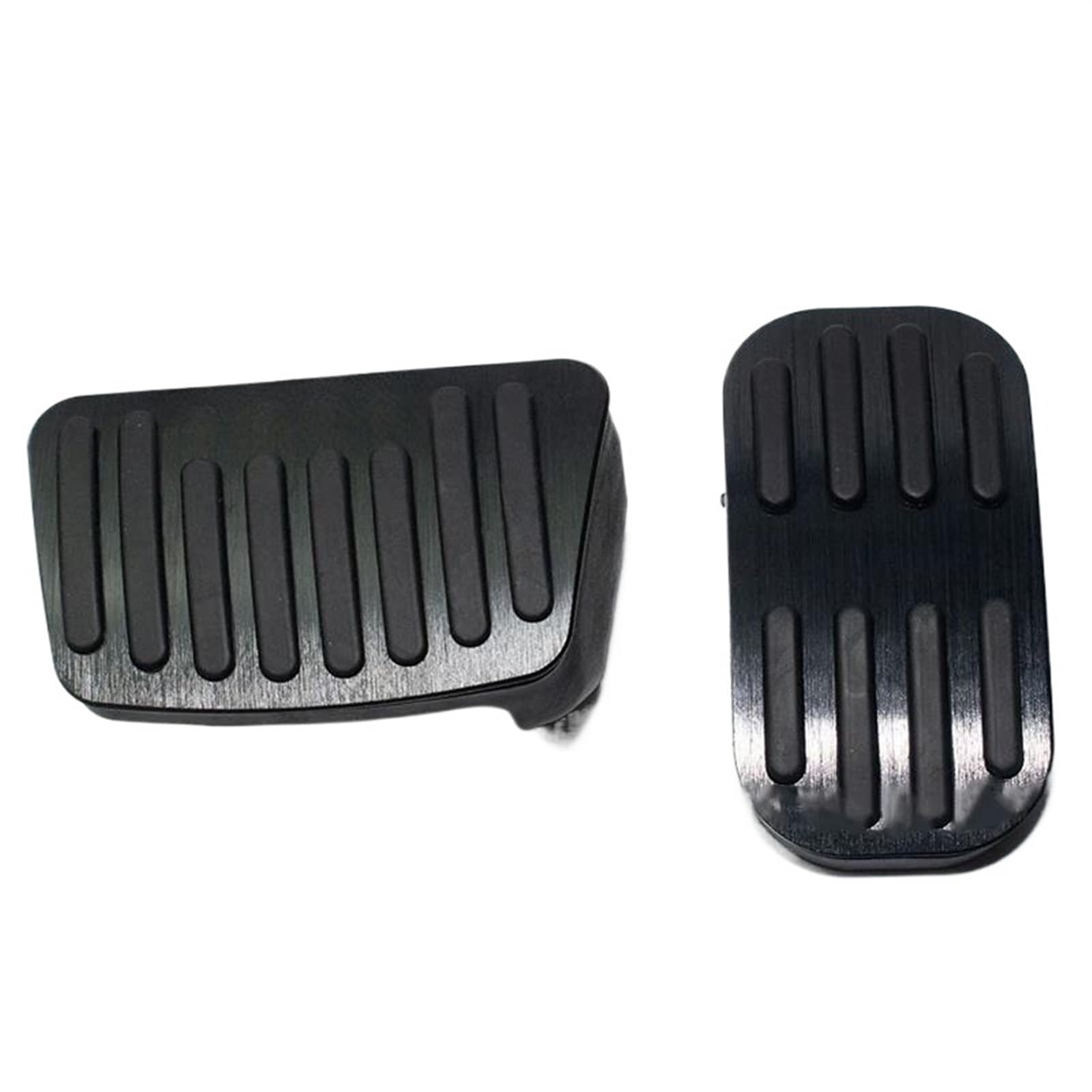 Auto Pedal Für Toyota Für Corolla E210 210 Für Auris Auto Fuß Pedale Gas Bremse Edelstahl Pedal Pad Auto Bremspedalabdeckung(2 pcs Black) von UMDJJU