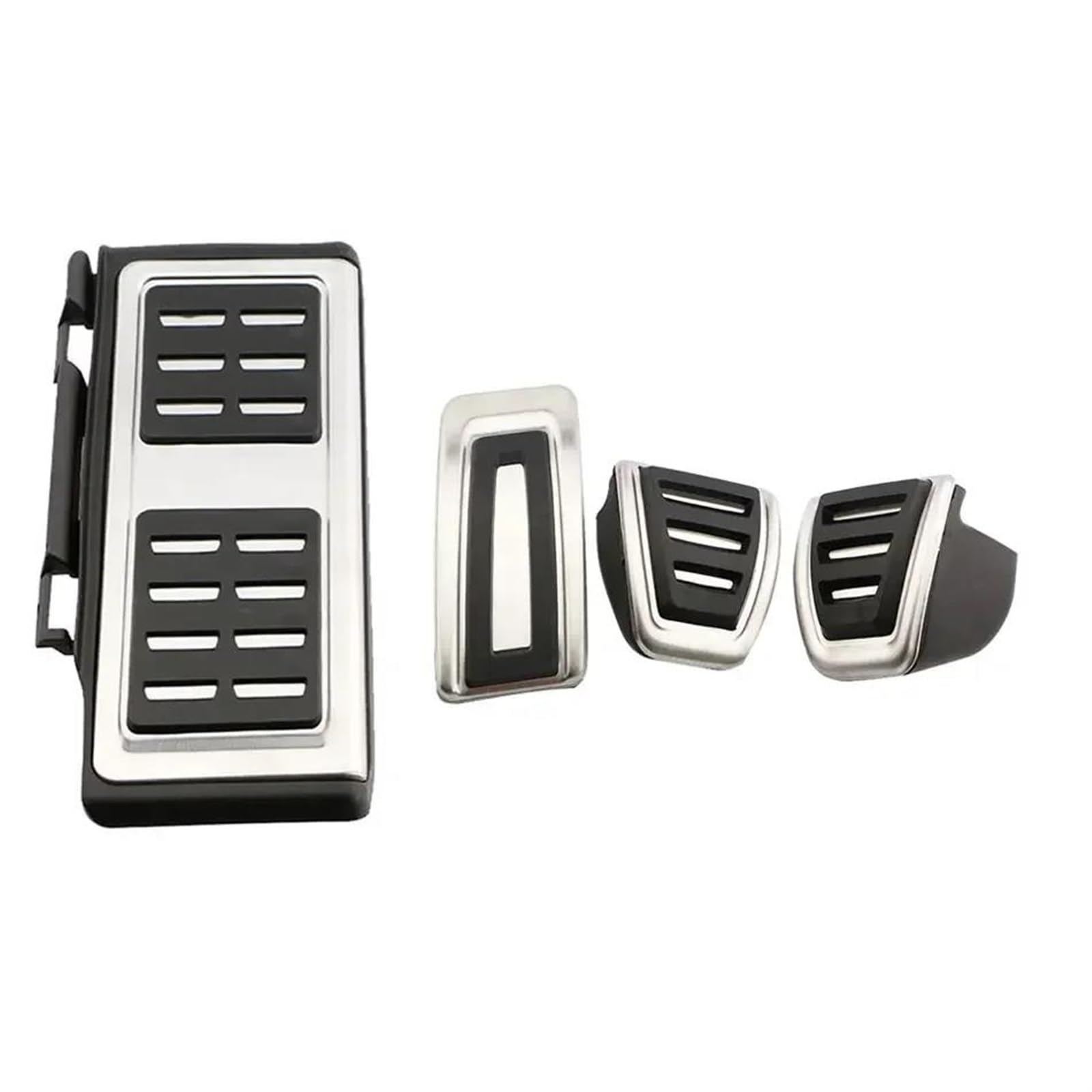 Auto Pedal Für VW Für Golf7 8 2012-2021 Gas Bremse Fuß Rest Pedal Abdeckung Zubehör Auto Pedale Auto Bremspedalabdeckung(MT with Rest) von UMDJJU